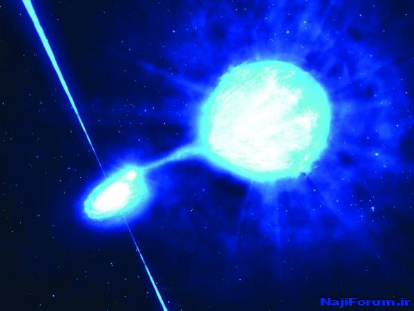 [تصویر:  -ستاره‌ای-تحت-تأثیر-جاذبه-یک-سیاهچاله-قر...‌افتد؟.jpg]